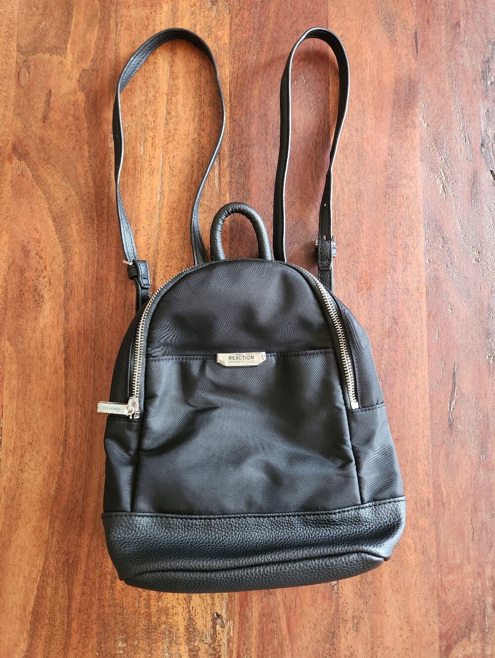 Kenneth Cole Reaction Black Mini Backpack